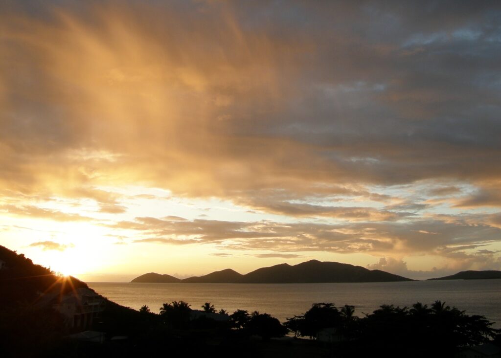 Tortola Sunset